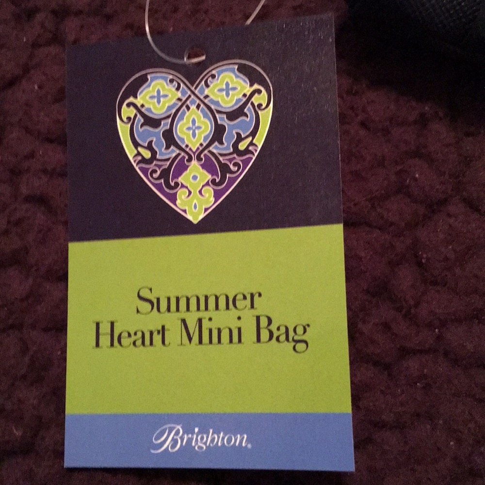 NWT Brighton Summer Heart Mini Bag - Picture 6 of 8